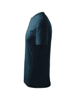 Klasické tričko unisex tmavomodré