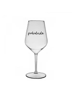 POHODINDA - čirá nerozbitná sklenice na víno 470 ml