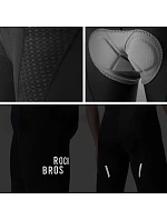 Rockbros YDDK009 pánske krátke cyklistické šortky so šľapkami Veľkosť XL - čierne