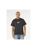 Pánske tričko RIP CURL Medina Inner Vision Spray Tee, čierne Pánske tričko RIP CURL Medina Inner Vision Spray Tee, čierne
