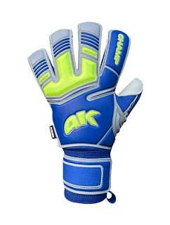 Rękawice bramkarskie 4Keepers Champ VII HB Junior niebiesko-zielone fluo 3
