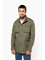 Kariban K 6164 Pánska bunda Safari 20.6164, vypraná, svetlo khaki Kariban K 6164 Pánska bunda Safari 20.6164, vypraná, svetlo khaki