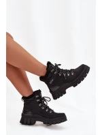 Lee Cooper LCJ-25-31-3911 Dámske vysoké topánky Black