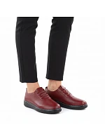 Dámska pohodlná obuv 24PB02-5933 bordová - UNISOFT Dámska pohodlná obuv 24PB02-5933 bordová - UNISOFT