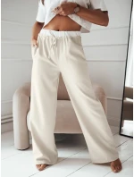 Dámske nohavice DARAMY beige FashionStreet UY2101