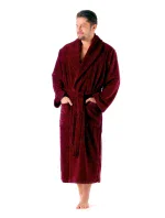 Unisex župan Tampa 2149 oversized bordový - Vestis