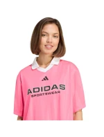 Adidas Tiro Q4 dámske tričko ružové JN2747 Adidas Tiro Q4 dámske tričko ružové JN2747