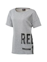 Šedé tričko Reebok Faves
