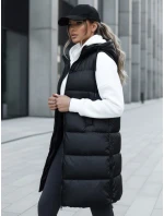 Dámska prešívaná vesta FAR AWAY black FashionStreet TY3748