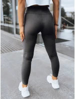 Dámske rebrované legíny JUST grey FashionStreet UY1586 Dámske rebrované legíny JUST grey FashionStreet UY1586