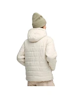 Dámska bunda Puma ESS s kapucňou a polstrovanou kapucňou vo farbe ecru 685231 87