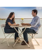 BALKÓNOVÁ SÚPRAVA ARUBA - STÔL + 2 STOLIČKY BALKÓNOVÁ SÚPRAVA ARUBA - STÔL + 2 STOLIČKY