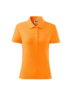 Bavlnené polo tričko Malfini W MLI-213A2 s mandarínkovým vzorom