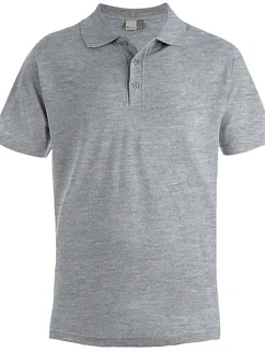 Promodoro 4001 Pánske polo tričko z piké „Superior“ 40.4001 športovo šedé
