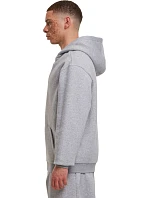 Build your Brand BY 443 Mikina s kapucňou z hrubej bavlny „Loose Fit“ 56.0443 melírovaná sivá Build your Brand BY 443 Mikina s kapucňou z hrubej bavlny „Loose Fit“ 56.0443 melírovaná sivá