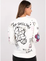 Mikina D10608BC02804A biela