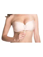 Samodržiaca podprsenka Wow biela - Julimex