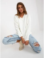 Sveter LC SW 0332.17 ecru