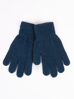 Yoclub Detské základné rukavice RED-MAG4U-0050-003 Blue