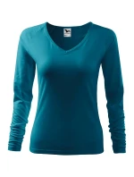 Dámske tričko Elegance tmavo tyrkysové