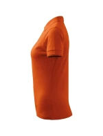 Dámske tričko Pique Polo oranžové