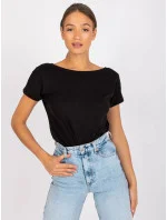 Základné tričko Feel Good black (4662-22) Základné tričko Feel Good black (4662-22)