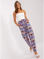 Nohavice D73770M61869O fialová Nohavice D73770M61869O fialová