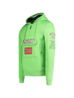 Unisex mikina WW4181H/GN Zelený vzor - Geografické Nórsko
