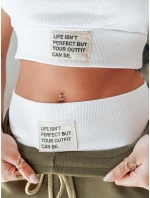 Dámsky ležérny set LIFETIME olivový FashionStreet AY1151