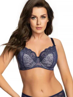 Dámska podprsenka 357 Blanca modrá - GORSENIA