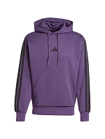 Pánska mikina adidas Essentials 3-Stripes Fleece Sweatshirt purple JX0740 pánska