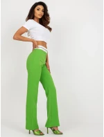 Nohavice DHJ SP 6971.32 svetlo zelená