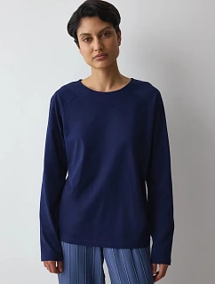 Dámska pyžamová blúzka Mix & Match Top LSL X – Admiral – tmavo modrá 00XF – TRIUMPH