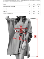 287-43 SOFIA Motýlie šaty so zaväzovaním v páse - svetlomodré