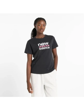 New Balance Športové tričko s grafikou W WT51540BK