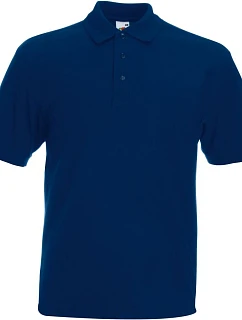 Fruit of the Loom Heavy 65/35 Pique Polo – polo tričko z hrubej bavlny 16.3204, tmavomodré