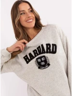 Mikina EM BL 617 16.01X svetlo šedá