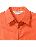 Russell Athletic 934F Popelínová blúzka s dlhým rukávom 11.934F corporate blue Russell Athletic 934F Popelínová blúzka s dlhým rukávom 11.934F corporate blue