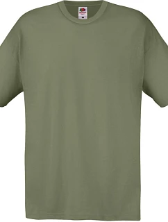 Tričko Fruit of the Loom Original T 16.1082, klasická olivová farba