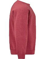 Fruit of the Loom Classic Raglan Sweat Raglánová mikina 16.2216 vintage heather red Fruit of the Loom Classic Raglan Sweat Raglánová mikina 16.2216 vintage heather red