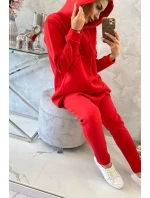 Súprava vrecovitých nohavíc červená Súprava vrecovitých nohavíc červená