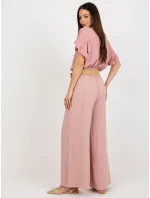 Nohavice DHJ SP 8387.57 svetlo ružová