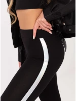 Legíny RV LG R4766.06 čierna a strieborná