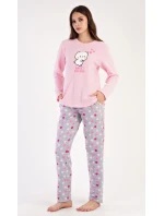 Dámske pyžamo dlhé Mačiatko Dámske pyžamo dlhé Mačiatko