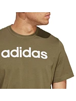Tričko adidas Essentials Single Jersey s lineárnym vyšívaným logom M IC9280