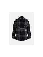 Bunda Peak Performance W Kelly Wool Shirt Jkt, čierna Bunda Peak Performance W Kelly Wool Shirt Jkt, čierna