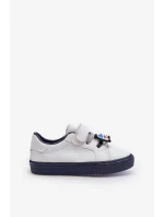 Detské tenisky Tenisky so špendlíkom, biele a námornícke Pennyn Detské tenisky Tenisky so špendlíkom, biele a námornícke Pennyn
