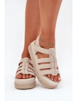 Sandále model 215718 Krok vo veľkom štýle Sandále model 215718 Krok vo veľkom štýle