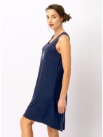 Košeľa Key LND 764 A25 sivá/r viskóza S-XL