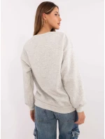 Mikina EM BL 617 16.01X svetlo šedá